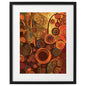 Abstract Autumn Forest Prints: Autumnal Reverie Series by Lux Label Labs - luxlabellabs.com