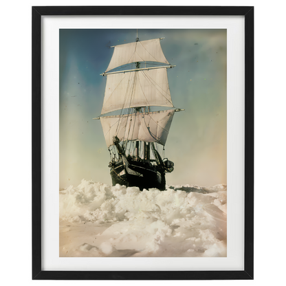 Unveil Number 1 Adventure with the Endurance Ship Art Print: A Tale of Resilience and Beauty - luxlabellabs.com