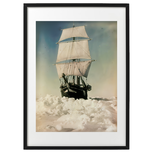 Unveil Number 1 Adventure with the Endurance Ship Art Print: A Tale of Resilience and Beauty