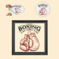 1957 Boxing King of the Ring: Elite Canvas Collection & Custom Boxing Decal Set - luxlabellabs.com