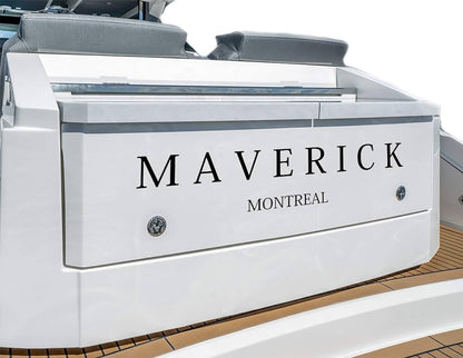 Signature Boat Decals: Premium Craftsmanship & Personalized Name Lettering - luxlabellabs.com