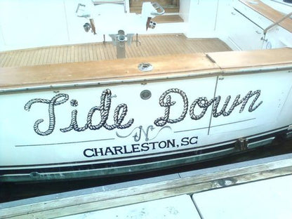 Signature Boat Decals: Premium Craftsmanship & Personalized Name Lettering - luxlabellabs.com