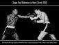 Sugar Ray Robinson 1950 Showdown: Exclusive Framed Canvas Print - luxlabellabs.com