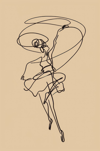 Elegant Simplicity: A Collection of Line Art