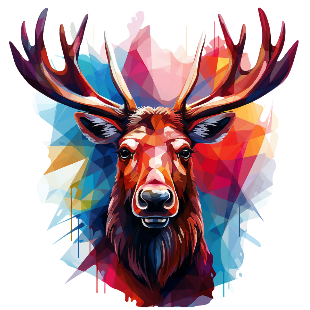 🦌 Majestic Wilderness Elk Decal – Elevate Your Space with Nature's Artistry!
