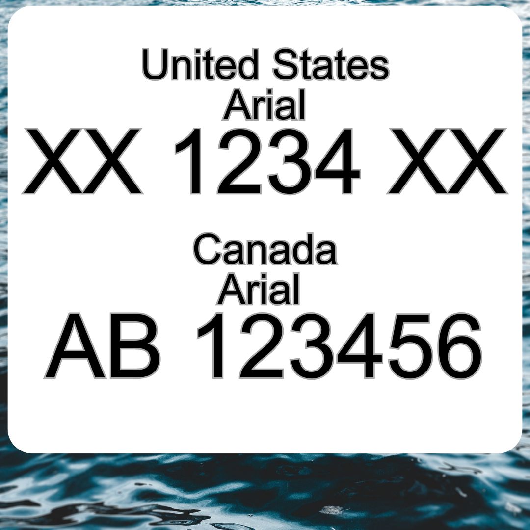 Premium Custom Boat Registration Numbers - Durable, Stylish & Compliant - luxlabellabs.com