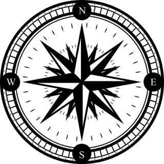 6" Enhance Your Vessel's Look: Durable Compass Rose Navigation Decals