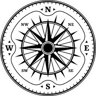 6" Enhance Your Vessel's Look: Durable Compass Rose Navigation Decals