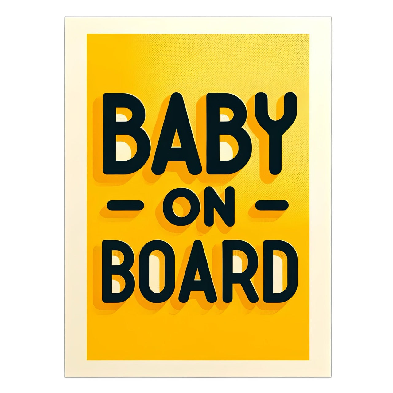 Baby on Board Signs: Expressive & Durable for Canadian Families
