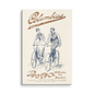 Columbias Vintage Bicycle Advertisement Poster Canvas Print (16" x 24") - luxlabellabs.com