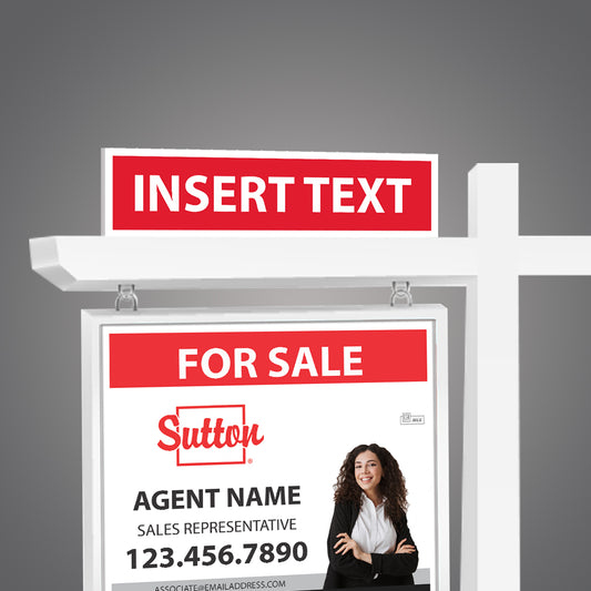 Custom Real Estate Signs & Riders Durable & Personalized Same Day Niagara Region
