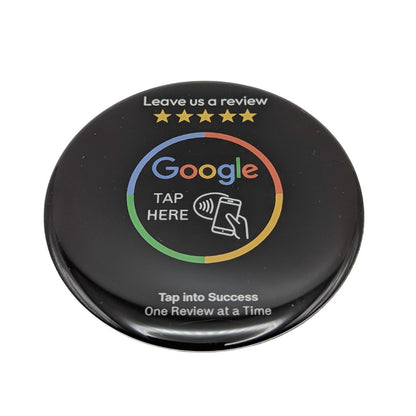 Google NFC Review Button for Business – Perfect for Countertop Mounting - luxlabellabs.com