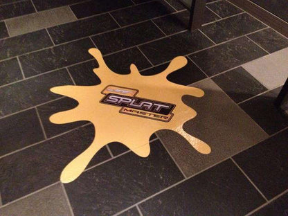 Custom Vinyl Floor Decals – Durable, Slip-Resistant Floor Graphics for Retail, Office, and Event Branding