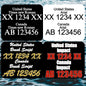 Premium Custom Boat Registration Numbers - Durable, Stylish & Compliant - luxlabellabs.com