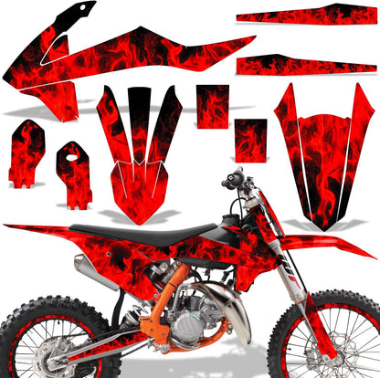 Custom Motorcycle Dirt Bike Decal Kits High-Quality, - luxlabellabs.com