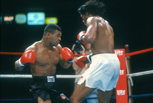 Mike Tyson vs. Mitch Green 1986 Legendary Boxing Match Canvas Print - 24"x18