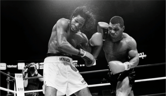 Mike Tyson vs. Mitch Green 1986: Iconic Boxing Match Canvas Print 24"x18"