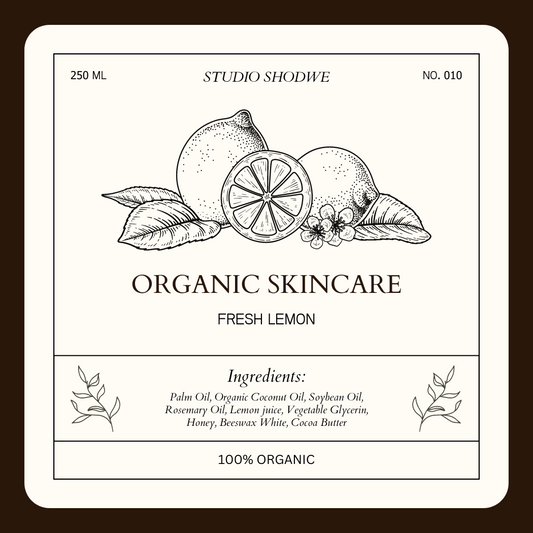 Customizable Organic Skincare Labels – Ready-to-Use for Small Businesses