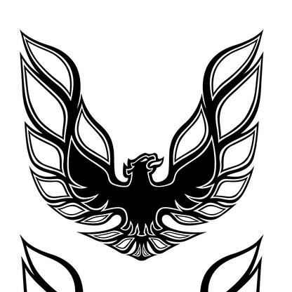 Phoenix Firebird Golf Cart Decal Kit - Premium Quality from Lux Label Labs