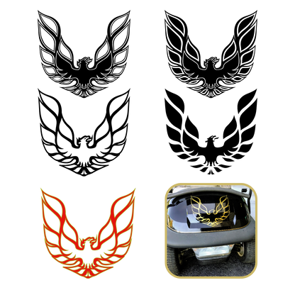 Phoenix Firebird Golf Cart Decal Kit - Premium Quality from Lux Label Labs