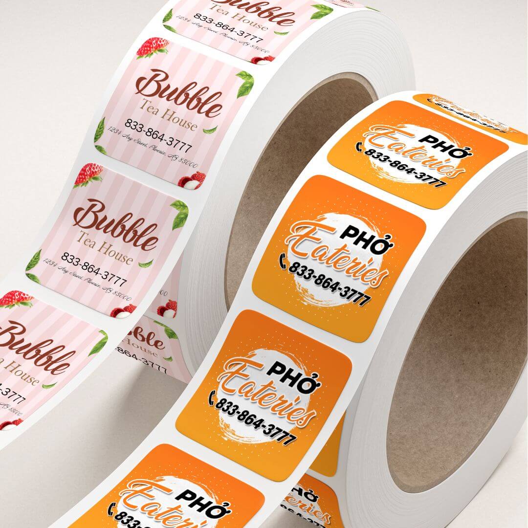 Exceptional Custom High Gloss Polypropylene Labels - Durable & Water Resistant