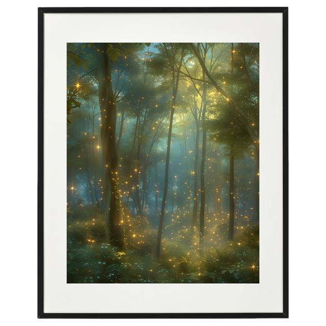Enchanted Forests & Cosmic Vistas Art Prints by Lux Label Labs: Serene Magic to Urban Chic