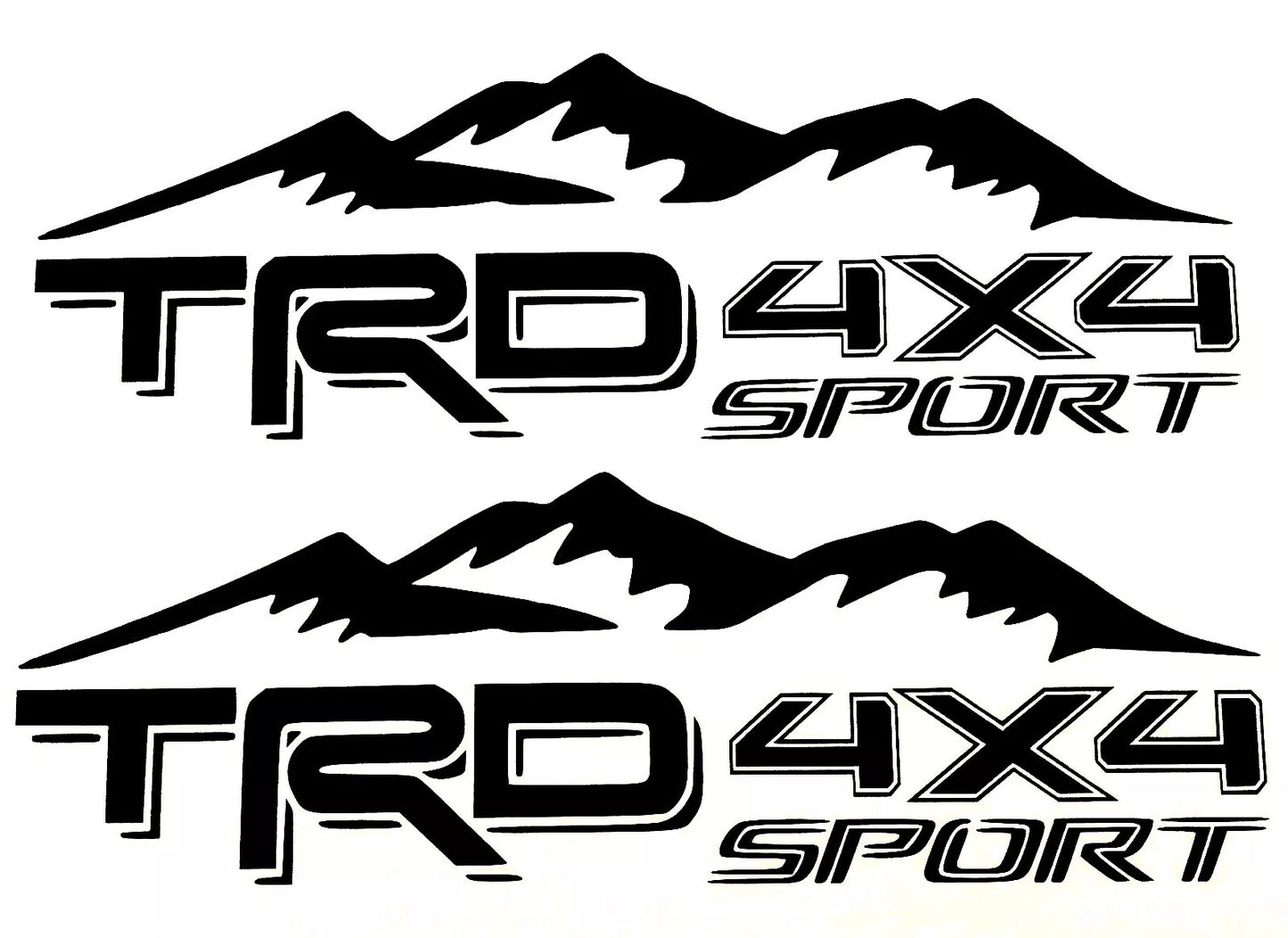 Enhance Your Toyota with TRD 4x4 Sport Decal | Available Now