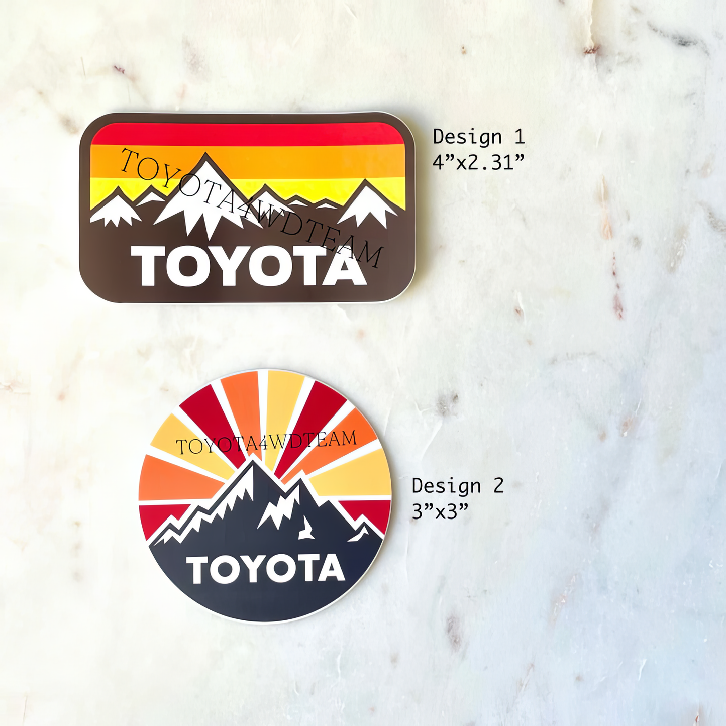 Top Adventure-Ready Toyota Decal