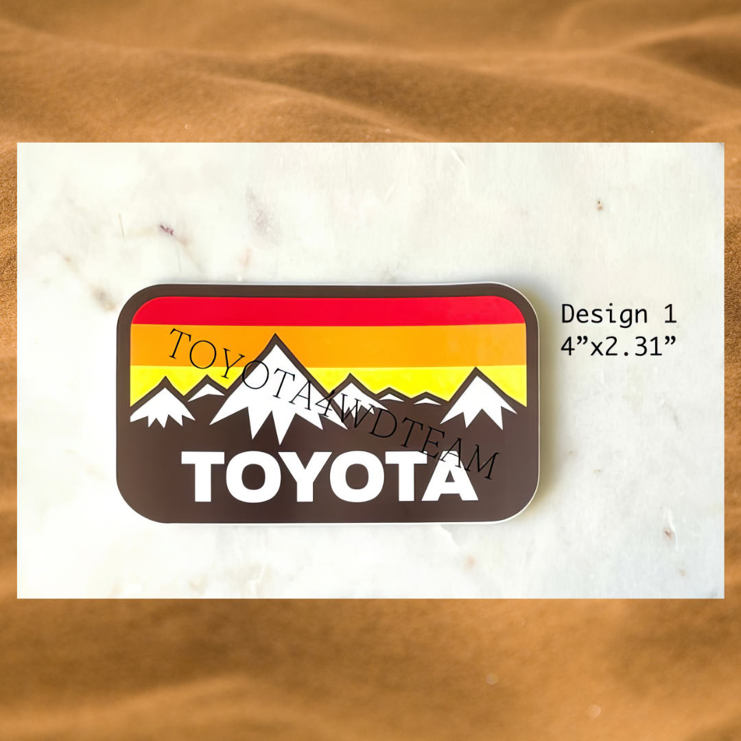 Top Adventure-Ready Toyota Decal