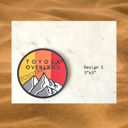 Top Adventure-Ready Toyota Decal