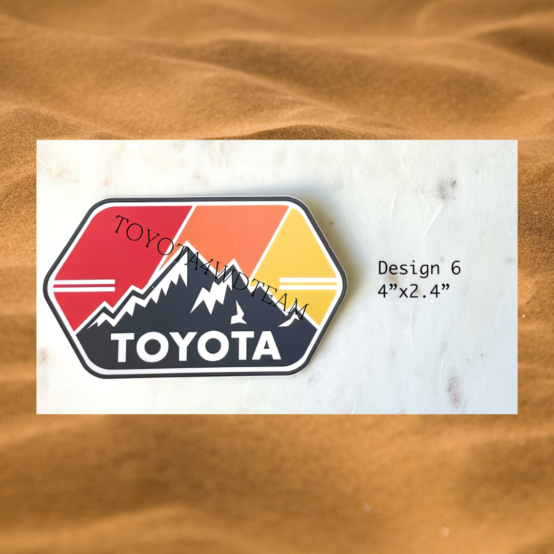 Top Adventure-Ready Toyota Decal