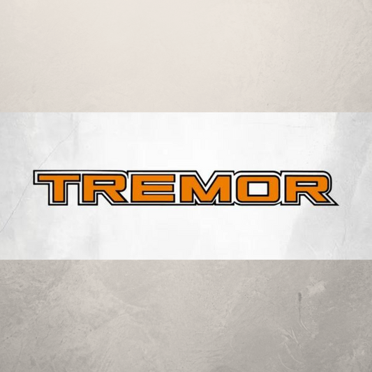 Tremor Emblem Decal - High-Impact Vinyl Sticker for Ford Trucks