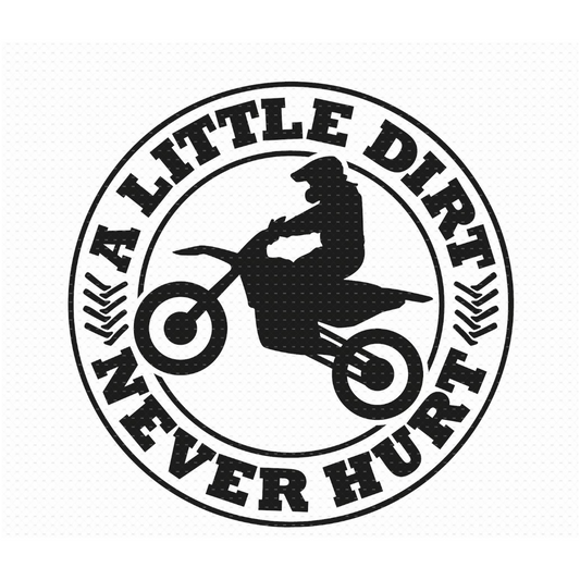 Enhance Your Vehicle with Lux Label Labs' A Little Dirt Never Hurt Decal