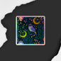 Limited Edition Mystic Owl Holographic Decal - Enchanted Forest Night