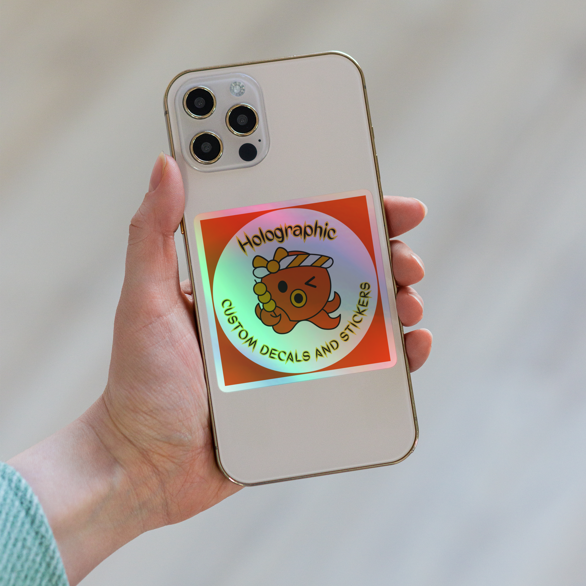 Customizable Holographic Decals – Perfect for Resellers & Small Businesses - luxlabellabs.com