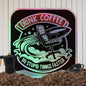 Drink Coffee Do Stupid Things Faster Holographic Stickers – Fun Vinyl Art