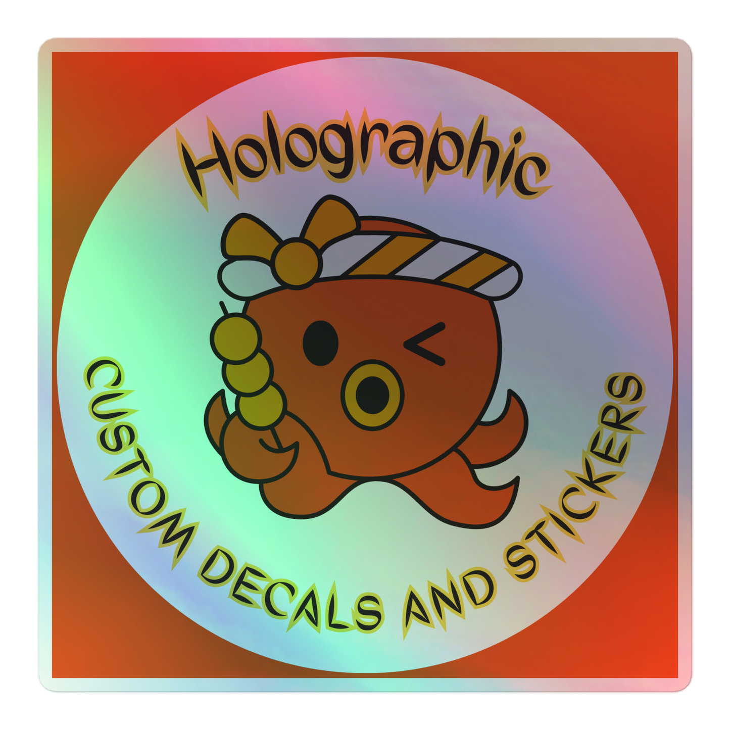 Customizable Holographic Decals – Perfect for Resellers & Small Businesses - luxlabellabs.com