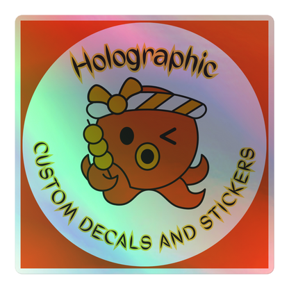 Customizable Holographic Decals – Perfect for Resellers & Small Businesses - luxlabellabs.com