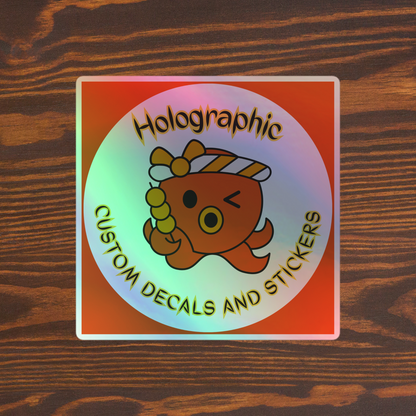 Customizable Holographic Decals – Perfect for Resellers & Small Businesses - luxlabellabs.com