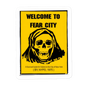 Welcome to Fear City Sticker - Durable Kiss-Cut Stickers for Stylish Decor - luxlabellabs.com