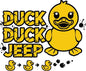 Duck Duck Jeep Sticker – Fun Vinyl Decal for Jeep Enthusiasts - luxlabellabs.com