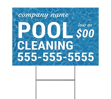 Low-Cost Coroplast 24x18 Custom Outdoor Signs | Lux Label Labs