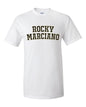 Rocky Marciano Black T-Shirt – Classic Yellow Outline Logo - luxlabellabs.com