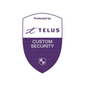 TELUS Custom Security Decal - 5x7 Inch High-Visibility Sticker - luxlabellabs.com