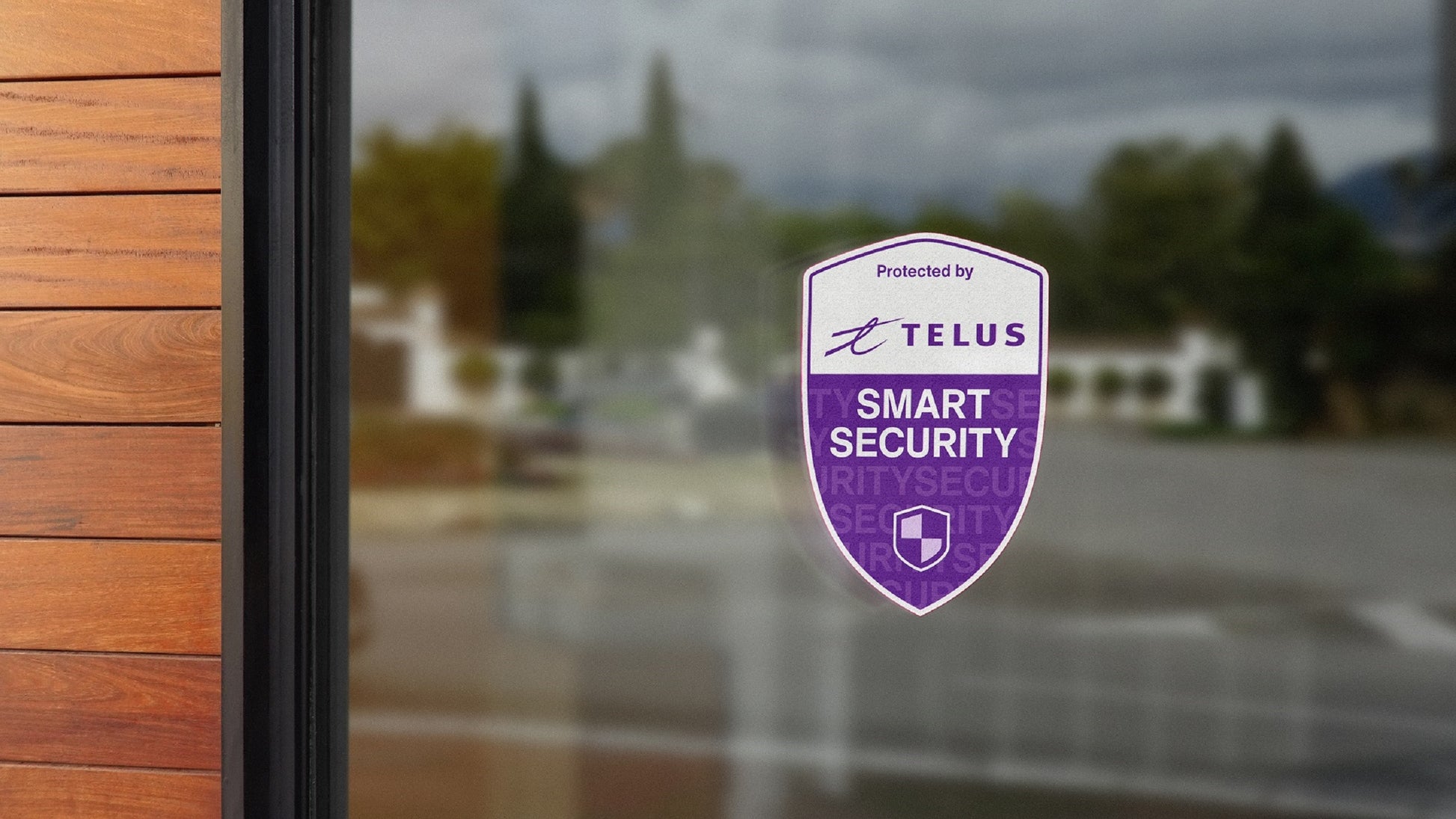 TELUS Custom Security Decal - 5x7 Inch High-Visibility Sticker - luxlabellabs.com