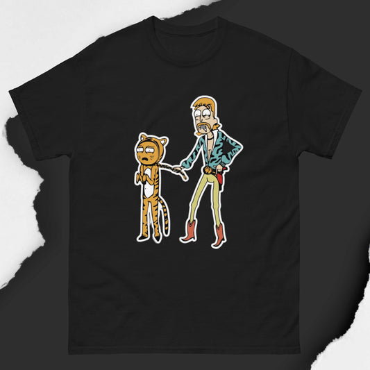 Shop Lux Label Labs' Unisex Classic Tee - Unique Rick and Morty Graphic