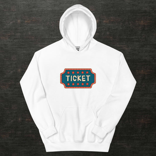 I Am The Ticket Unisex Hoodie - Cozy, Stylish, and Durable Comfort